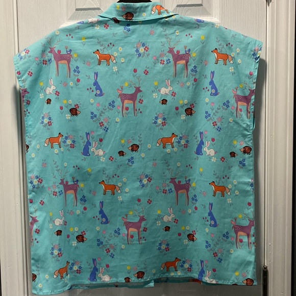 Lindy Bop Woodland Creature Top Size UK 14/US 10 - Picture 6 of 6